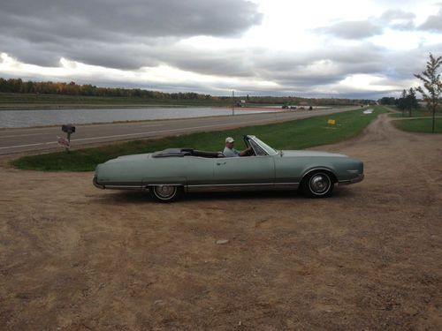 1967 oldsmobile ninety-eight convertible-all original-rust free-rare-orig. paint