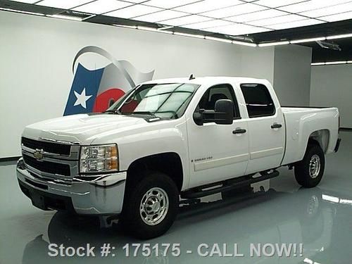 2008 chevy silverado 2500hd lt crew v8 side steps 69k texas direct auto