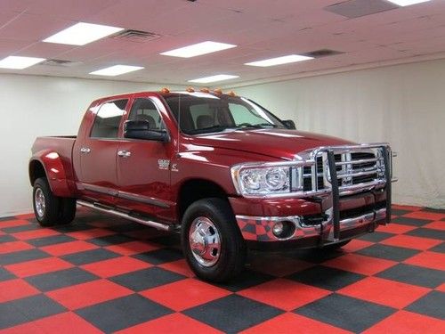 08 ram 3500 drw mega cab diesel 4x4 6-speed manual financing