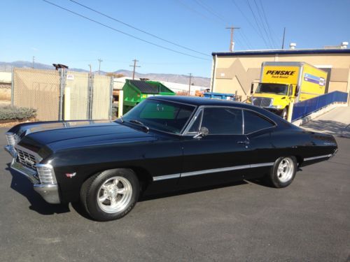Wow 1967 chevy impala 2 door fastback restored 64 65 66 68 matching numbers car