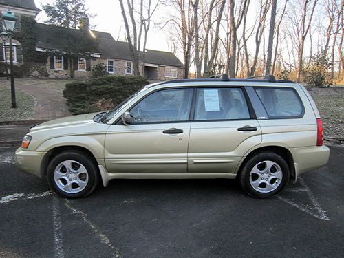 2003 subaru forester 2.5xs and no reserve