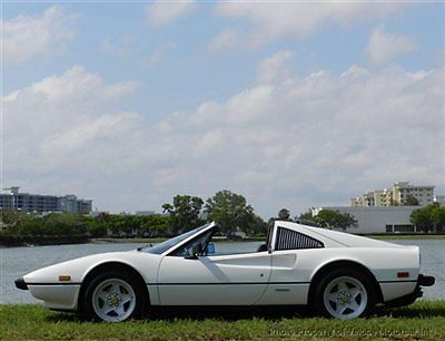 Fun very rare all white 308 gts quattrovalve *$12k in recent services @ ferrari