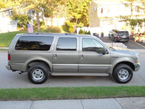 02 excursion ltd 7.3 powerstroke diesel fully loaded drive anywhere now    li ny