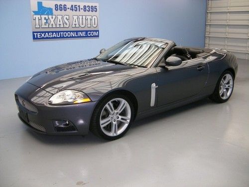 We finance! 2007 jaguar xkr supercharged convertible heated seats nav texas auto