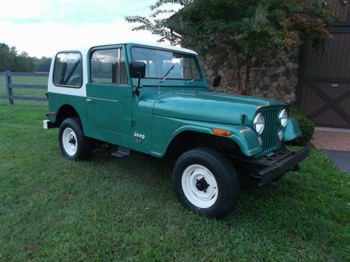 1976 jeep cj-7~one owner~low miles