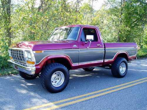 1978 ford ranger xlt..4x4..428 cid v8 cobra jet. 1 awesome show truck..