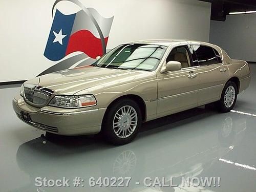 2008 lincoln town car signature limited htd leather 39k texas direct auto
