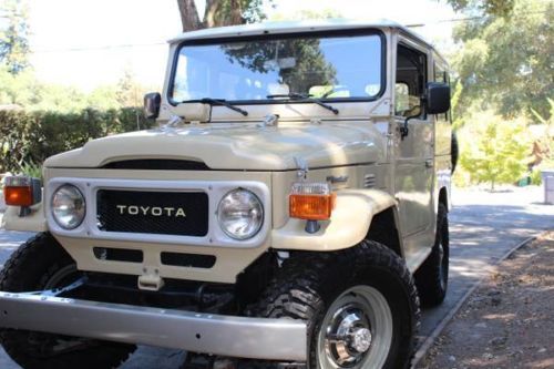 1982 fj40 toyota land cruiser ps origional fj40 exceptional with 108k orig miles