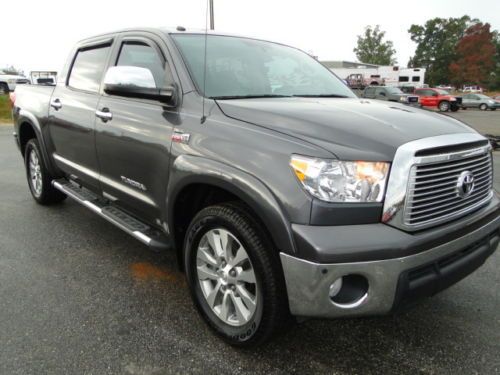 2012 toyota tundra crewmax platinum light damage rebuildabe salvage title