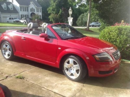 2001 audi tt quattro roadster convertible 2-door awd turbo!