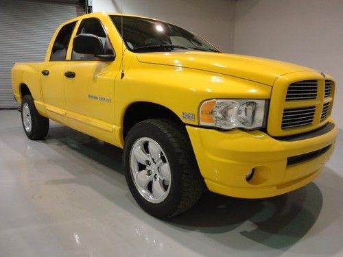 Slt solar yellow hemi 4x4 quad cab chrome wholesale l@@k