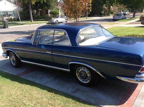 Mercedes benz 220 seb coupe 1964 sunroof