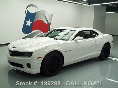 2010 chevy camaro 2ss rs sunroof htd seats 20&#039;s 47k mi texas direct auto