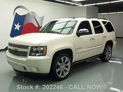 2008 chevy tahoe ltz sunroof nav dvd rear cam 22&#039;s 62k texas direct auto