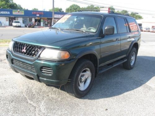 2000 mitsubishi montero sport ls sport utility 4-door 3.0l