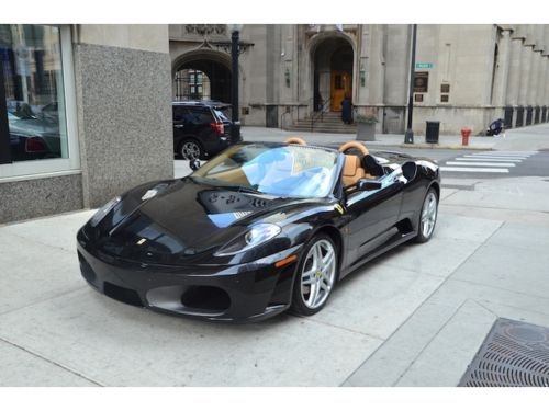 2007 f430 spider black / tan f1  contact chris @ 630-624-3600