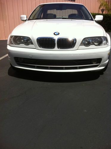 2001 bmw 330ci coupe 2-door 3.0l w/ m-series rims