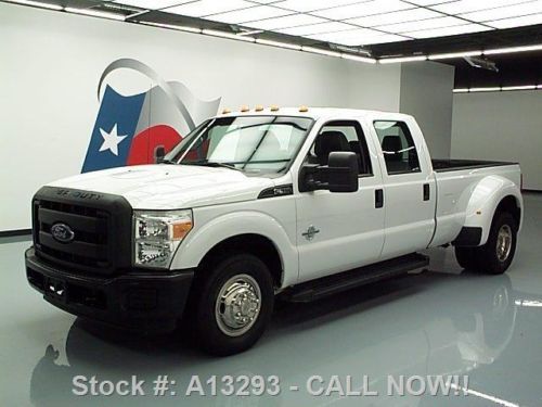 2013 ford f-350 crew diesel drw 6-pass bedliner 43k mi texas direct auto