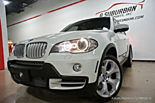 2008 bmw x5 4.8i sport pkg cpo warranty 3rd row seats navigation clean carfax