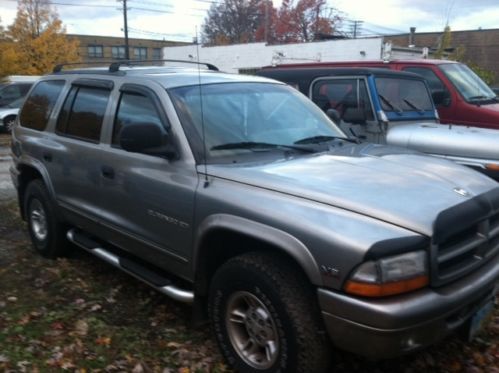 1999 dodge durango slt plus sport utility 4-door 5.2l, v8 magnum, low mileage