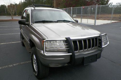 Jeep grand cherokee limited 4x4 lifted heated leather seats sunroof no reserve
