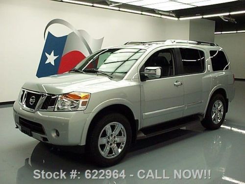 2010 nissan armada platinum 4x4 sunroof nav dvd 39k mi texas direct auto