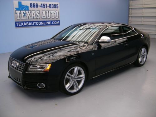 We finance!!  2009 audi s5 quattro coupe pano roof nav heated leather texas auto