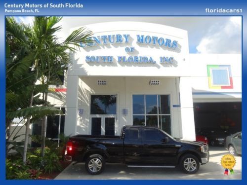 2005 ford f-150 lariat extended cab 5.4l v8 auto low mileage leather loaded