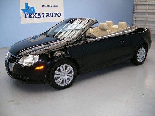 We finance!!  2008 volkswagen eos 2.0t turbo hard top convertible roof cd 16 rim