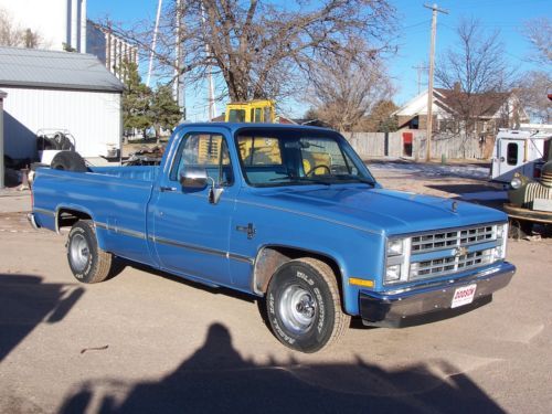 1987 chevy, c10, silverado, pickup truck, loaded, 60k mi, one 91 year old owner!