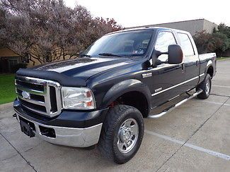 2007 ford f250 xlt crew cab short bed-powerstroke diesel-fx4-4x4-no reserve