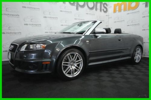2008 audi rs4 quattro convertible 6-spd manual navigation don&#039;t miss out!!