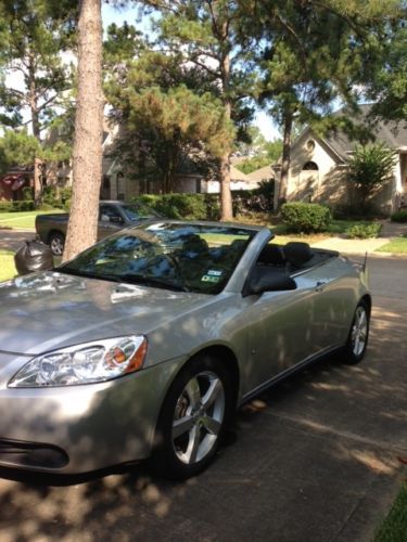 2007 pontiac g6 gt hard top convertible 3.9l -one owner -leather seats