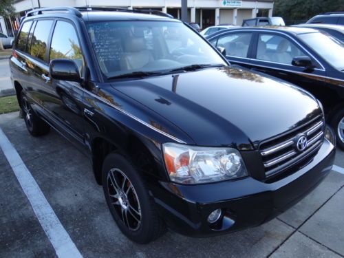 2006 toyota highlander v6 used auto front wheel drive 107k leather