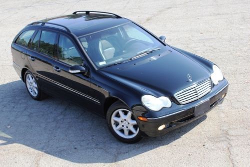 2002 MERCEDES C320 Luxury  Wagon One Owner No Reserve California Title, image 3