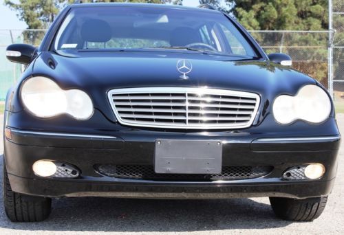 2002 MERCEDES C320 Luxury  Wagon One Owner No Reserve California Title, image 8
