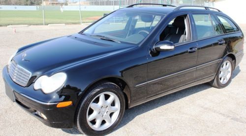 2002 MERCEDES C320 Luxury  Wagon One Owner No Reserve California Title, image 15