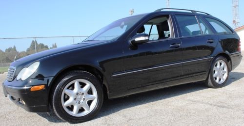 2002 MERCEDES C320 Luxury  Wagon One Owner No Reserve California Title, image 16