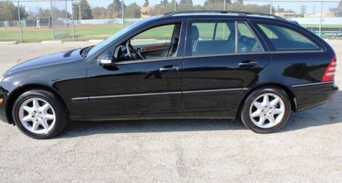 2002 MERCEDES C320 Luxury  Wagon One Owner No Reserve California Title, image 17