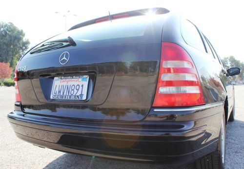 2002 MERCEDES C320 Luxury  Wagon One Owner No Reserve California Title, image 31
