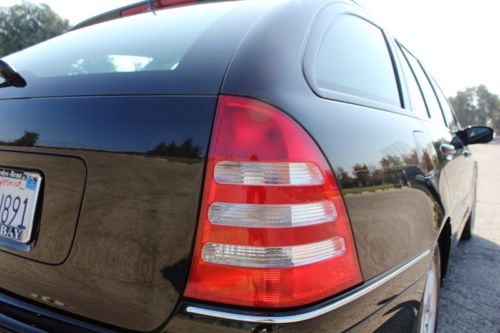 2002 MERCEDES C320 Luxury  Wagon One Owner No Reserve California Title, image 36