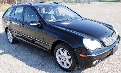 2002 MERCEDES C320 Luxury  Wagon One Owner No Reserve California Title, image 38