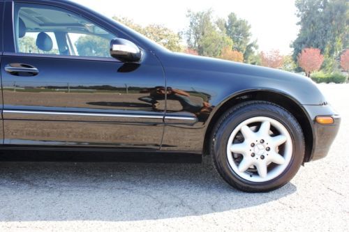 2002 MERCEDES C320 Luxury  Wagon One Owner No Reserve California Title, image 41