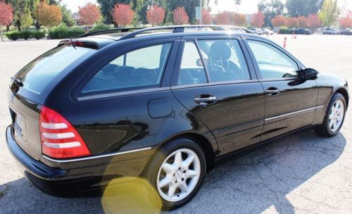 2002 MERCEDES C320 Luxury  Wagon One Owner No Reserve California Title, image 45