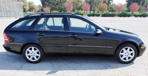 2002 MERCEDES C320 Luxury  Wagon One Owner No Reserve California Title, image 55