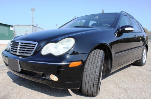 2002 MERCEDES C320 Luxury  Wagon One Owner No Reserve California Title, image 87