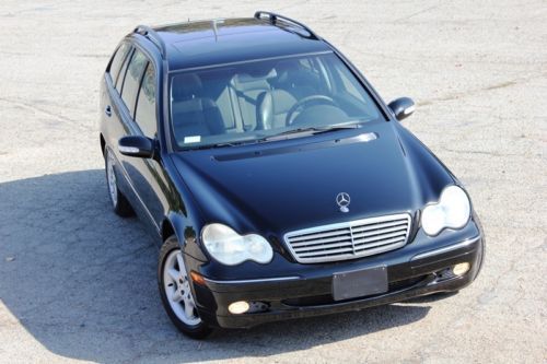 2002 MERCEDES C320 Luxury  Wagon One Owner No Reserve California Title, image 88