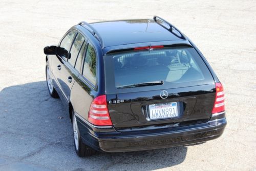 2002 MERCEDES C320 Luxury  Wagon One Owner No Reserve California Title, image 93