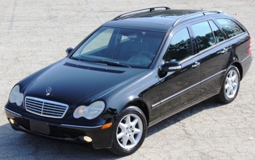 2002 MERCEDES C320 Luxury  Wagon One Owner No Reserve California Title, image 95