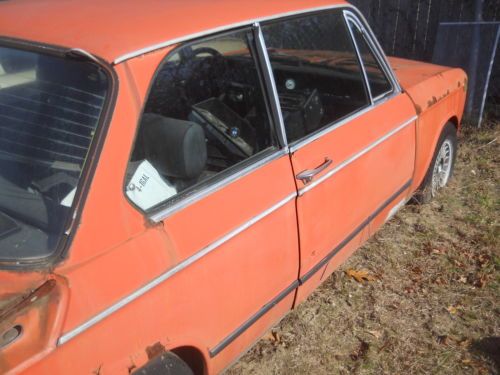 1973 BMW 2002 round tail light car cool project real BMW recaro seats, image 2